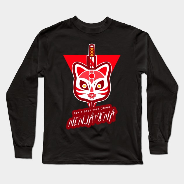 NinjaMina III Long Sleeve T-Shirt by VashiMerch